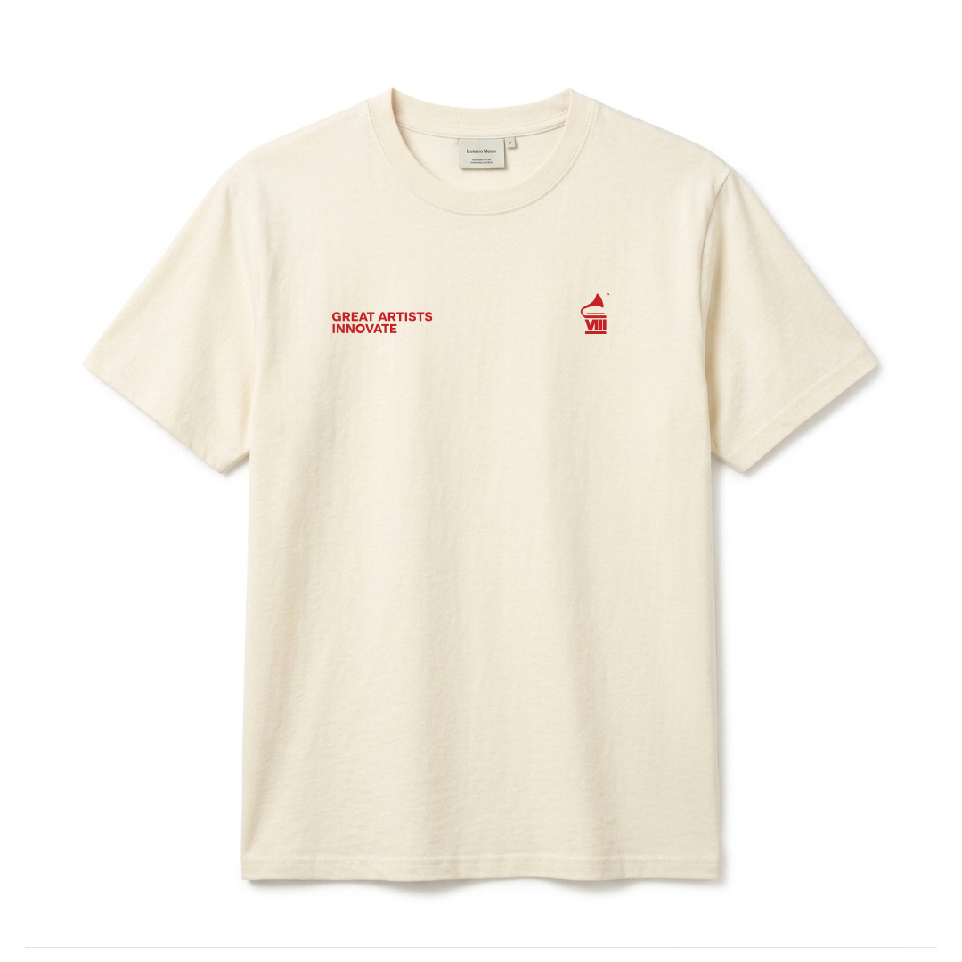 VIII Music Radio "Great Artists Innovate" Tee